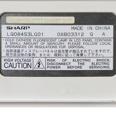 LQ084S3LG01 8.4 بوصة شاشة TFT LCD 800 * 600