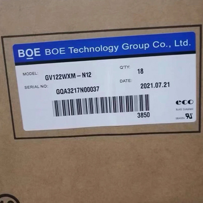شاشة LCD مقاس 12.1 بوصة EV121WXM-N12 TFT IPS تدعم زاوية الرؤية الكاملة شاشة LCD بدقة 1280 * 800