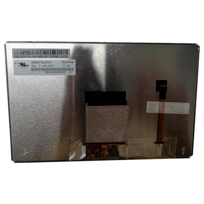 Hannstar HSD070JDW6-A00-0299 RGB 800 * 480 شاشة وحدة IPS TFT LCD 7.0 بوصة