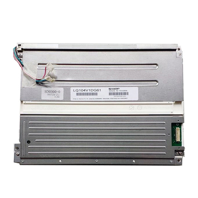 LQ104V1DG61 10.4 بوصة لوحة عرض شاشة TFT LCD الصناعية