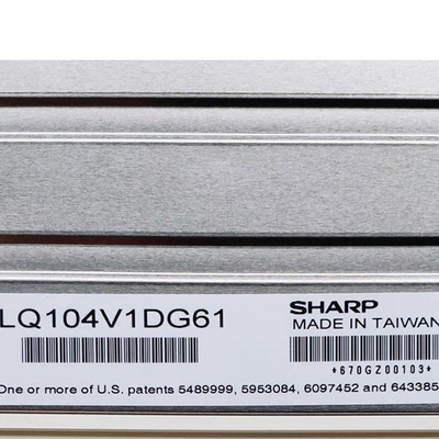 LQ104V1DG61 10.4 بوصة لوحة عرض شاشة TFT LCD الصناعية