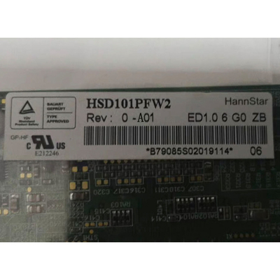10.1 بوصة لوحة LCD HSD101PFW2-A01 دعم 1024 * 600 وضوح شاشة LCD