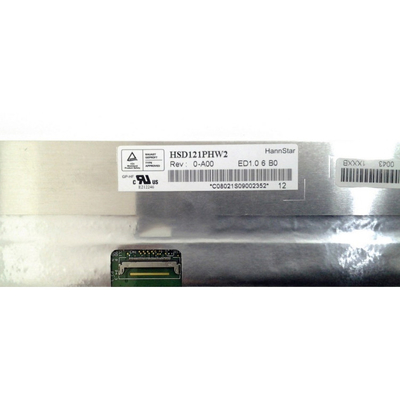 HSD121PHW2-A00 HannStar 12.1 بوصة 1366 * 768 شاشة LCD للكمبيوتر المحمول