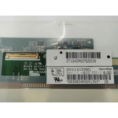 HSD140PHW1-A00 لوحة عرض LCD 14.0 بوصة 1366 * 768 شاشة LCD