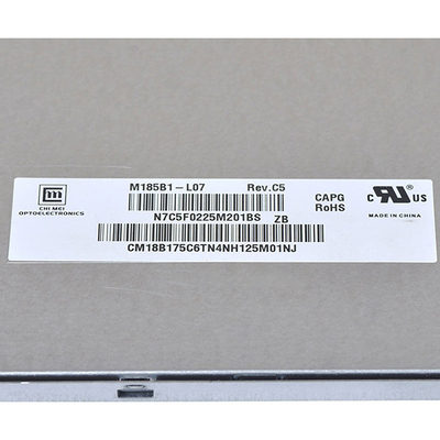 18.5 بوصة لوحة LCD عرض وحدة لوحة LCD شاشة M185B1-L07