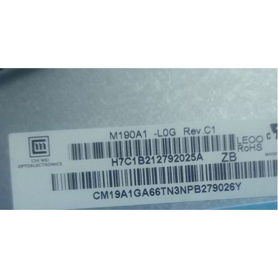 M190A1-L0G 19.0 بوصة 1440*900 لوحة شاشة LCD
