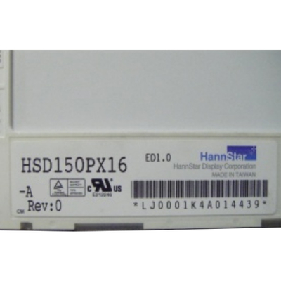 1024*768 وحدة عرض LCD مضادة للضوء HSD150PX16-A 15.0 بوصة