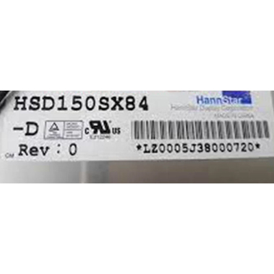 HSD150SX84-D 15.0 بوصة 1024 * 768 شاشة LCD شاشة عرض RGB 1024 × 768 XGA 85PPI