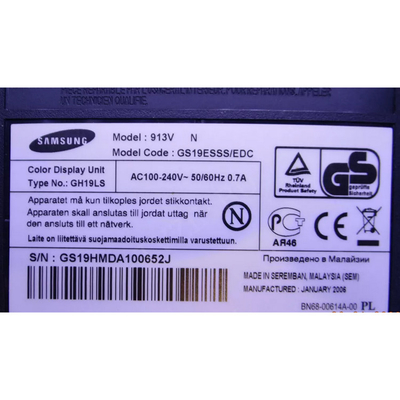 HSD190ME12-A06 19.0 بوصة شاشة LCD 1280*1024 LVDS 30 دبوس شاشة LCD