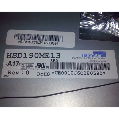 HSD190ME13-A17 19 بوصة لوحة LCD 1024 * 768 شاشة عرض LCD