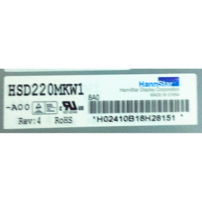 شاشة شاشة LCD HSD220MKW1-A00 أصلية 22.0 بوصة 1680 * 1050 لـ HannStar