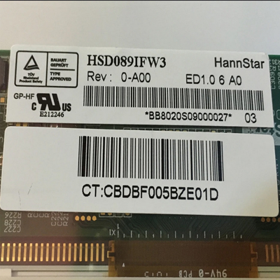 HSD089IFW3-A00 8.9 بوصة 1024*600 WLED tft شاشة LCD LCD Module لوحة عرض