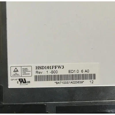 10.1 بوصة شاشة LCD نموذج HSD101PFW3-B00 1024*600 لوحة عرض LCD
