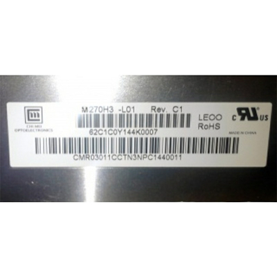 27.0 بوصة شاشة LCD شاشة عرض لوحة M270H3-L01 لمراقبة سطح المكتب