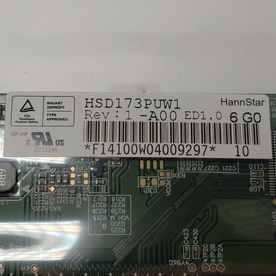 17لوحة شاشة LCD ذات 40 دبوس HSD173PUW1-A00