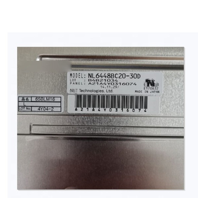 NL6448BC20-30D 6.5 بوصة 640 * 480 122PPI وحدات العرض LCD