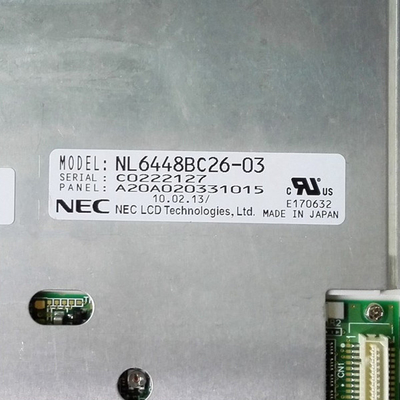 NL6448BC26-03 الأصلي 8.4 بوصة 640*480 VGA 31 دبوس لوحة شاشة عرض LCD لشركة NEC