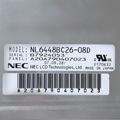 لشركة NEC NL6448BC26-08D 640 * 480 8.4 بوصة شاشة 262K شاشة شاشة LCD