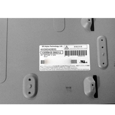 AX080A080G 1366*768 49PPI شاشة عرض LCD
