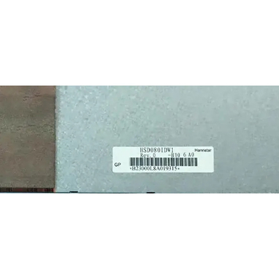 8.0 بوصة TFT Hannstar HSD080IDW1-B10 لوحة شاشة شاشة LCD