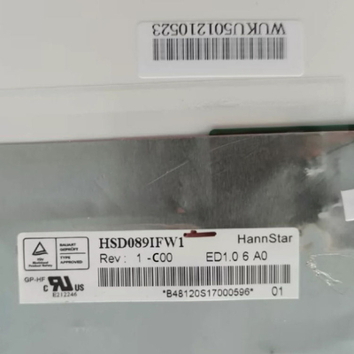 HSD089IFW1-C00 8.9 بوصة 1024 * 600 لوفدس لوحة شاشة LCD