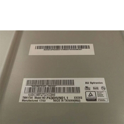 43.0 بوصة 51PPI P430HVN01.1 شاشة LCD