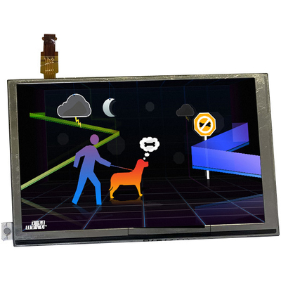 LQ050T5DG01 5.0 بوصة شاشة LCD للسيارة GPS الملاحة مشغل DVD