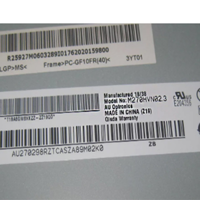 M270HVN02.3 16.7M شاشة LCD 60Hz مع شاشة سطح المكتب