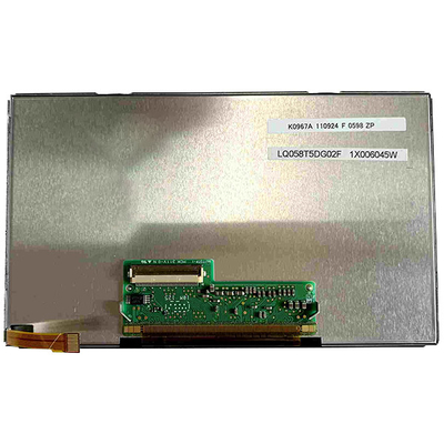 LQ058T5DG02F الأصلي في المخزون 5.8 بوصة شاشة شاشة LCD لسيارة تحديد المواقع