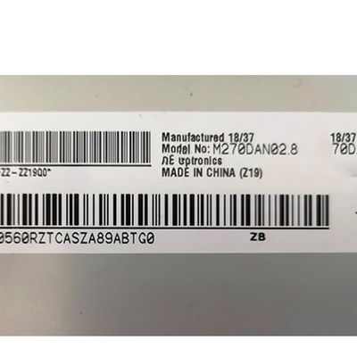 توفير 2560*1440 M270DAN02.8 27.0 بوصة شاشة LCD