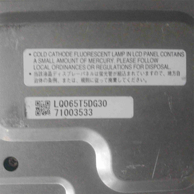 LQ065T5DG30 أصل 6.5 بوصة شاشة شاشة LCD لسيارة تحديد المواقع GPS