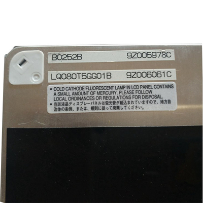 LQ080T5GG01B 8.0 بوصة 480 * 234 شاشة LCD