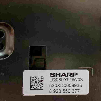LQ080Y5DW03 الأصلي في المخزون 8.0 بوصة 800*480 شاشة عرض LCD