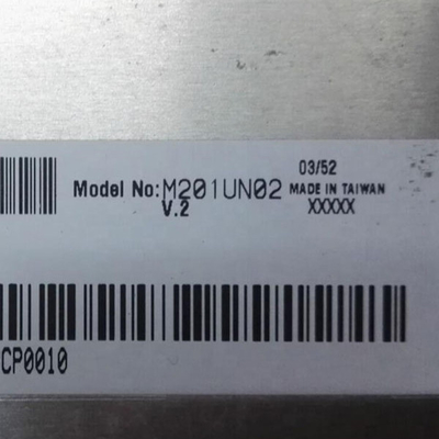 بيع ساخن M201UN02 V2 20.1 بوصة 5.0 فولت نوع لوحة LCD