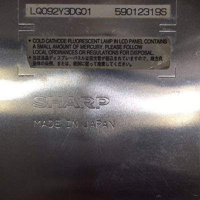 LQ092Y3DG01 800*480 9.2 بوصة شاشة LCD وحدة العرض