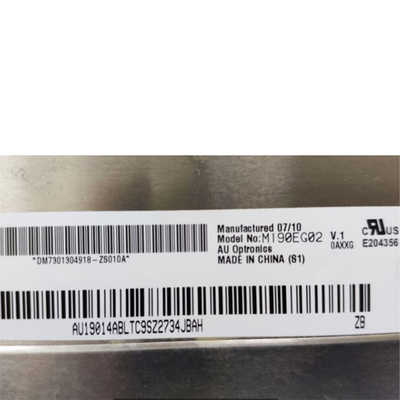 عالية الجودة M190EG02 V1 19.0 بوصة لوحة LCD
