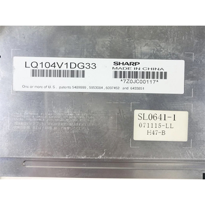 LQ104V1DG33 أصل جديد 10.4 بوصة TFT لوحة عرض LCD لشرب