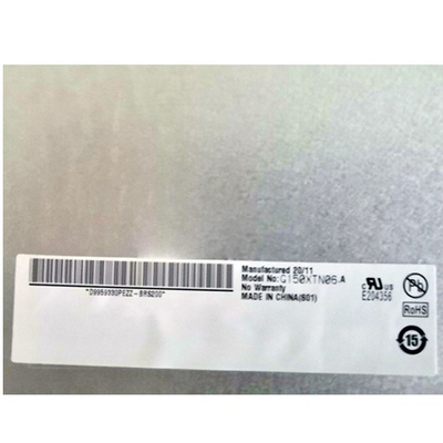 G150XTN06.A 15.6 بوصة 20 دبوس شاشة LCD صناعية عالية السطوع