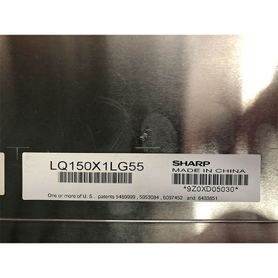 LQ150X1LG55 15.0 بوصة 1024 * 768 لوحة شاشة LCD الصناعية