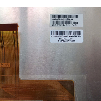شاشة شاشة LCD جديدة C070VW04 V0 عالية الوضوح 800 * 480