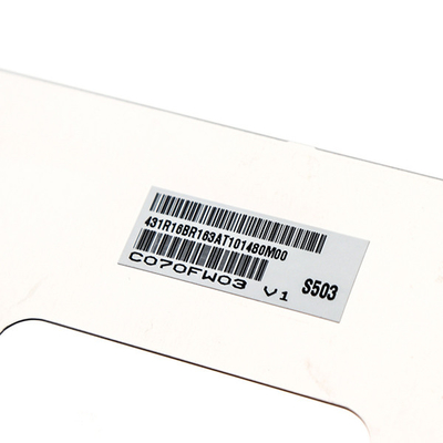 7.0 بوصة C070FW03 V1 TFT خاصة معادلة RGB 30 دبوس شاشة LCD