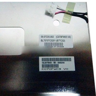 ل AUO C070FW03 V0 7.0 بوصة 30 دبوس شاشة LCD TFT