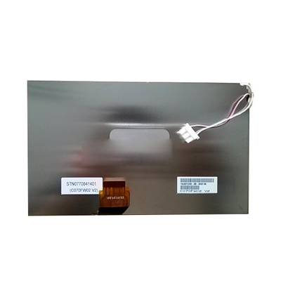 أصل C070FW02 V2 دقة 480 * 234 76PPI وحدة LCD
