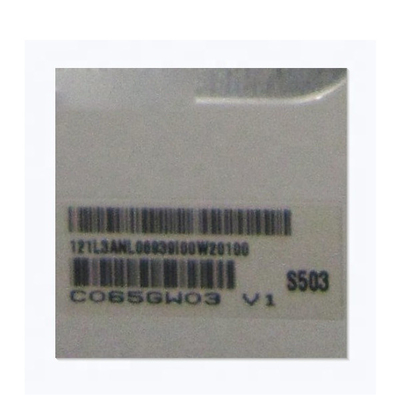 6.5 بوصة C065GW03 V1 55 دبوس شاشة LCD RGB 72PPI متوازية
