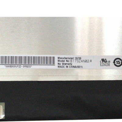 17.3 بوصة a-Si TFT-LCD B173ZAN02.0 255PPI شاشة LCD