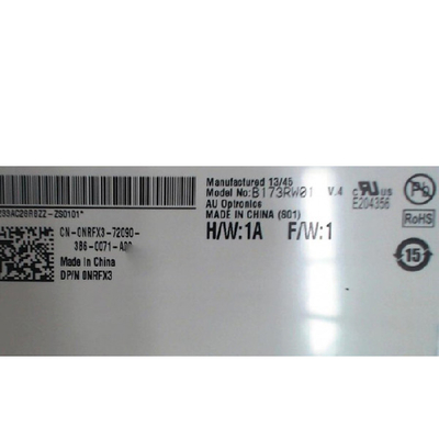 B173RW01 V4 17.3 بوصة 60 هرتز LCD Moudle مع سائق LED