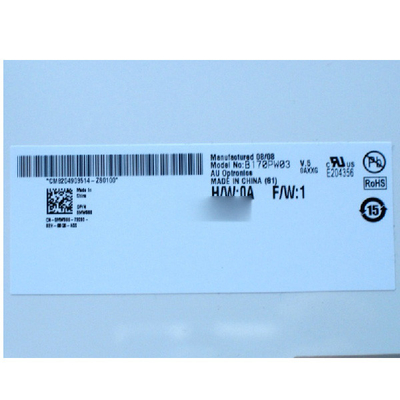 إمدادات 17.0 بوصة B170PW03 V5 99PPI TFT لوحة LCD