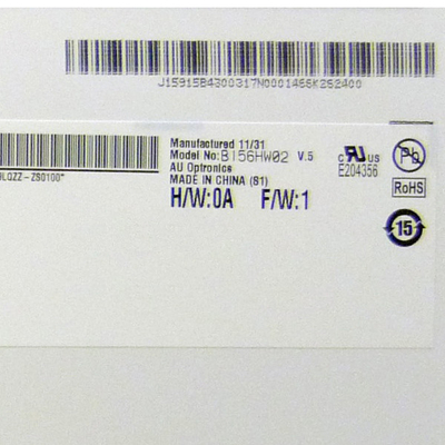 شاشة TFT-LCD عالية الجودة B156HW02 V5 3.3VTyp