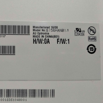 شريط RGB عمودي B156HAN01.1 15.6 بوصة 3.3VTyp شاشة LCD
