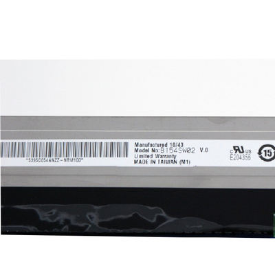 بيع ساخن 15.4 بوصة B154SW02 V0 262K 40 دبوس لوحة LCD TFT
